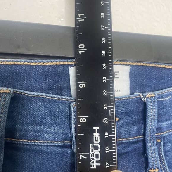 Frame Womens Jean Size 25 Le Skinny de Jeanne Crop Dark Wash Denim Blue Casual - Picture 7 of 14